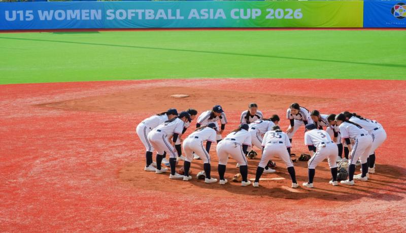 (2026 제3회 U-15 소프트볼 아시아컵)대한민국 U-15 여자 소프트볼 대표팀, 대만전 패하며  예선 3승 4패로 마무리